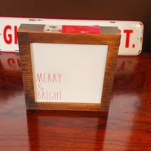 Rae Dunn Wooden Christmas Sign